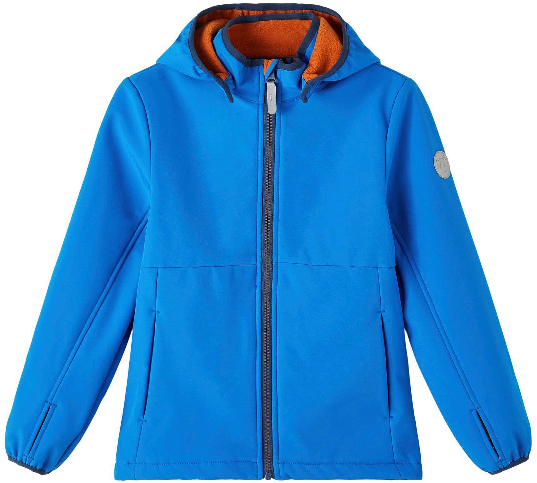 SOFTSHELL Softshelljacke NOOS 2FO NMMMALTA Details dekorativen, mit reflektierenden It JACKET Name