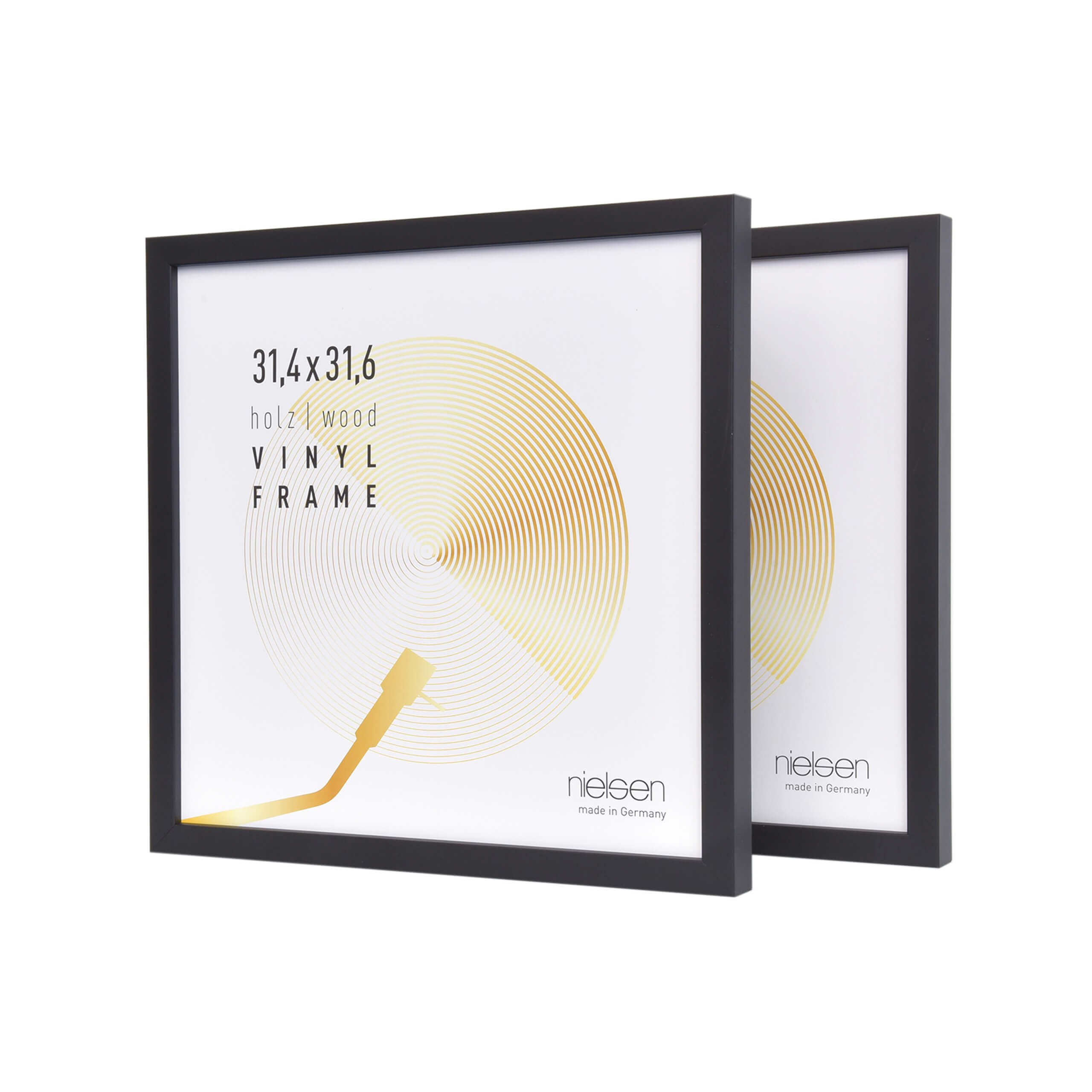 nielsen Bilderrahmen Vinyl- Schallplattenrahmen Holz, (2 günstig online kaufen