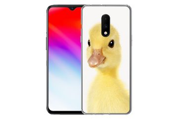 MuchoWow Handyhülle Ente - Küken - Süß - Kinder - Mädchen - Jungen, Phone Case, Handyhülle OnePlus 7, Silikon, Schutzhülle