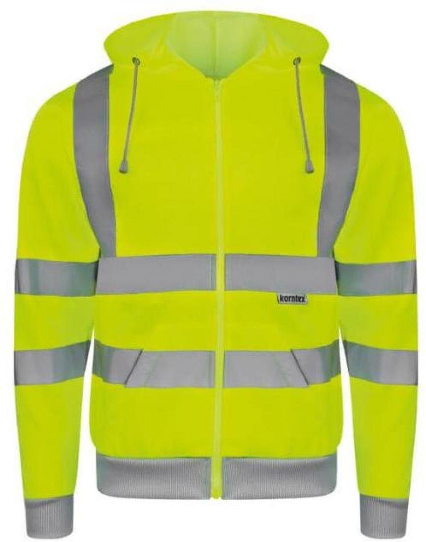 Arbeitsjacke Hi-Vis Workwear Hooded Sweat-Jacket Galway