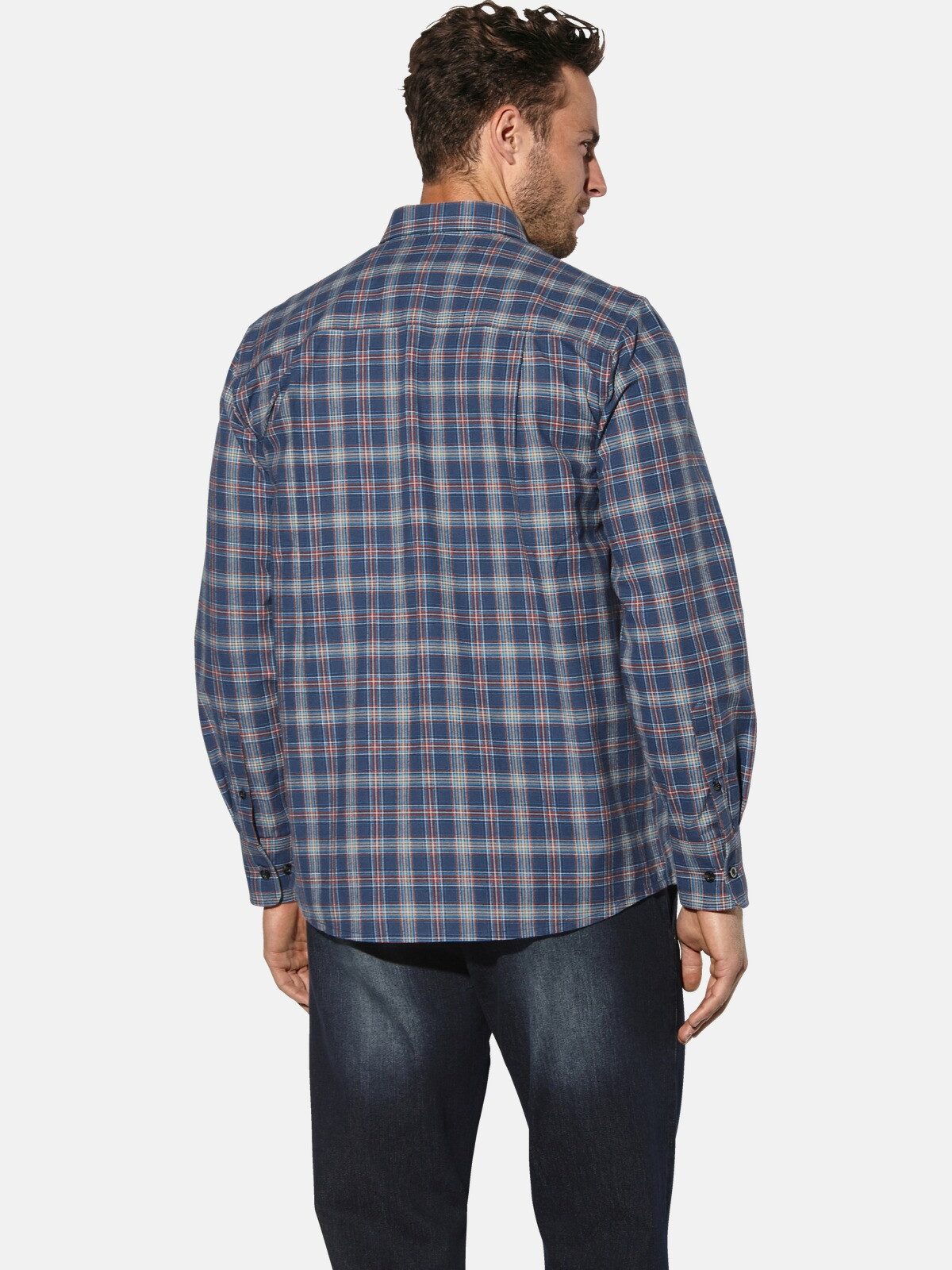 Babista Langarmhemd ILAN im Karo-Design