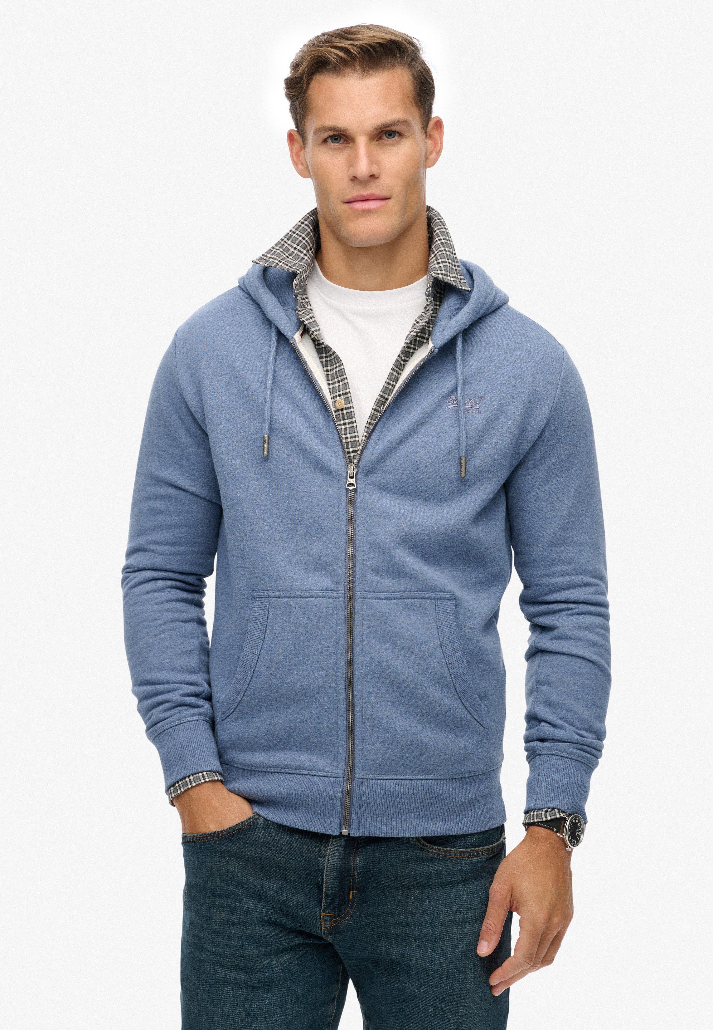 Superdry Kapuzensweatjacke ESSENTIAL LOGO ZIP HOODIE HB