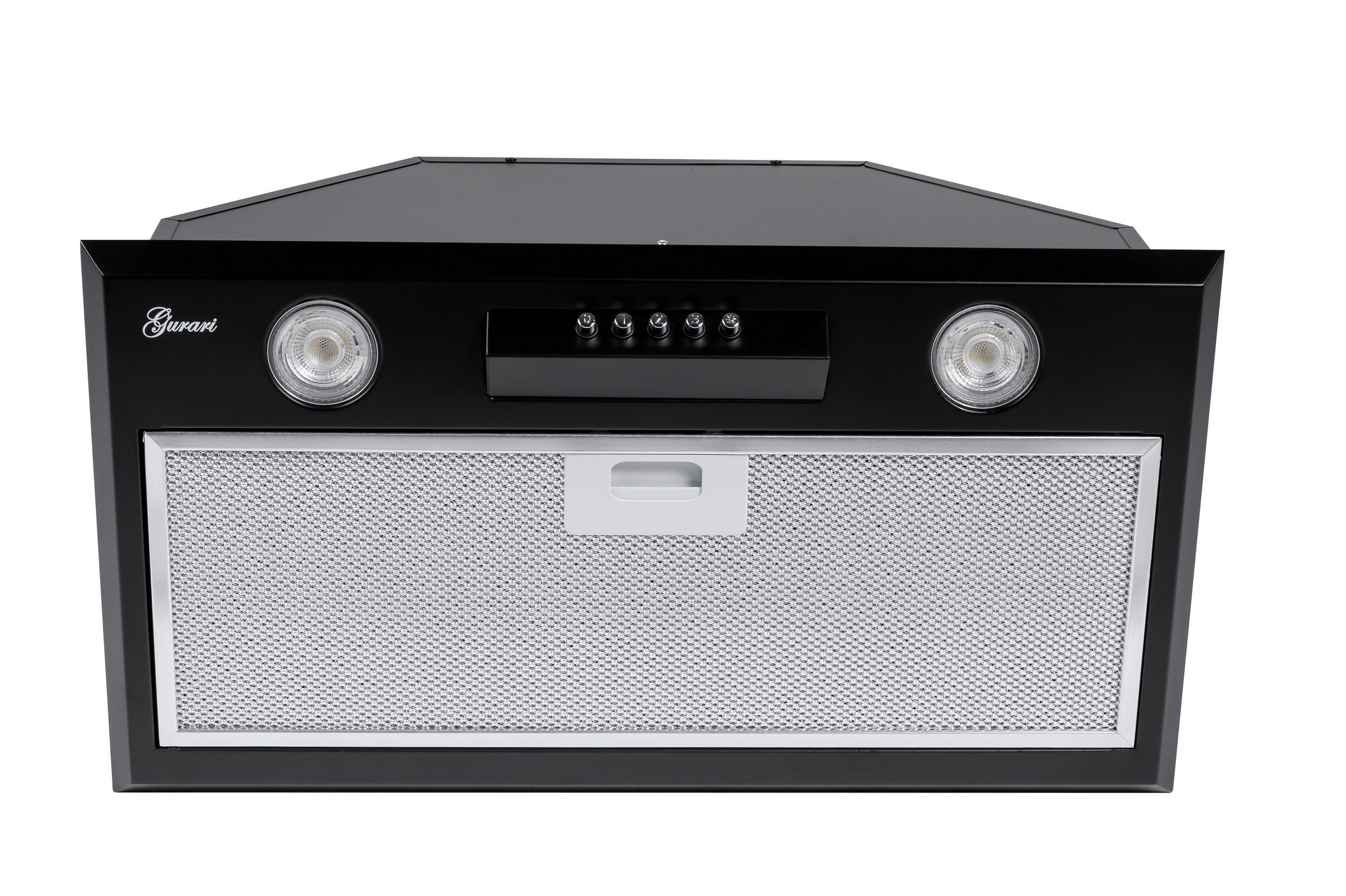 GURARI Lüfterbaustein GCH B 051 BL 52 N/// GCH B 051 BL 52 N, Einbau Dunstabzugshaube 52cm, Schwarz, Saugstark 1000m³/h