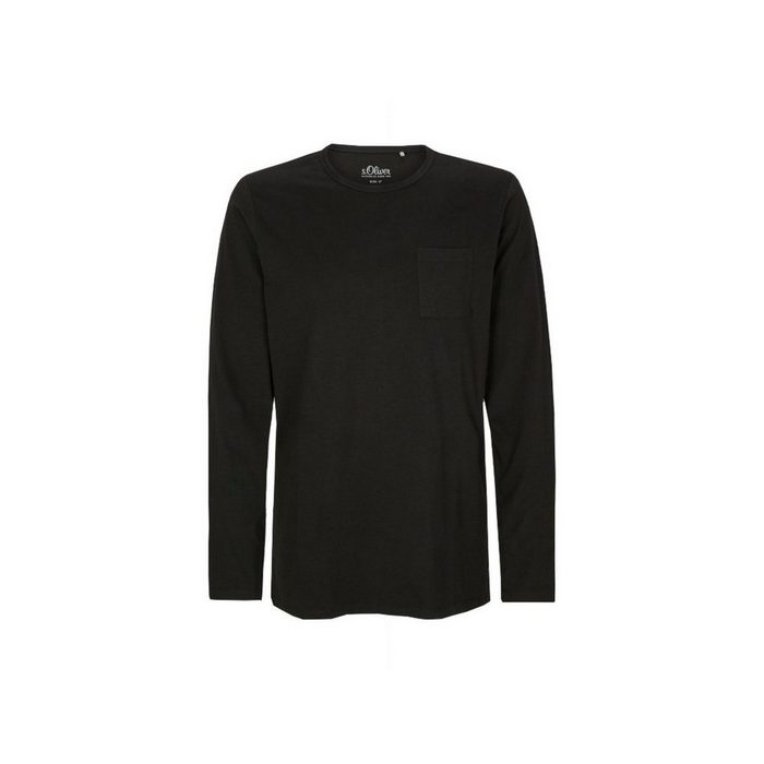 s.Oliver T-Shirt schwarz regular fit (1-tlg)