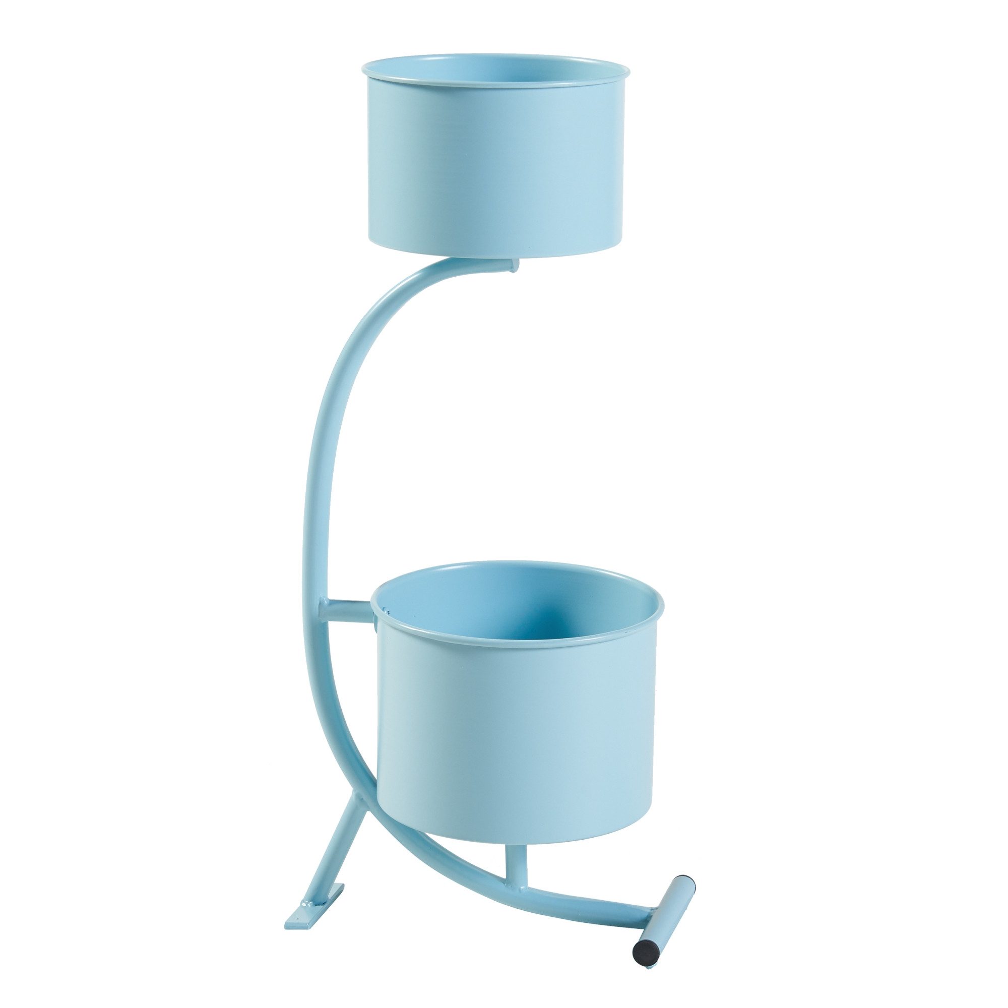 en.casa Blumenständer, »Almelo« mit Pflanzentöpfen 63x29x21cm günstig online kaufen