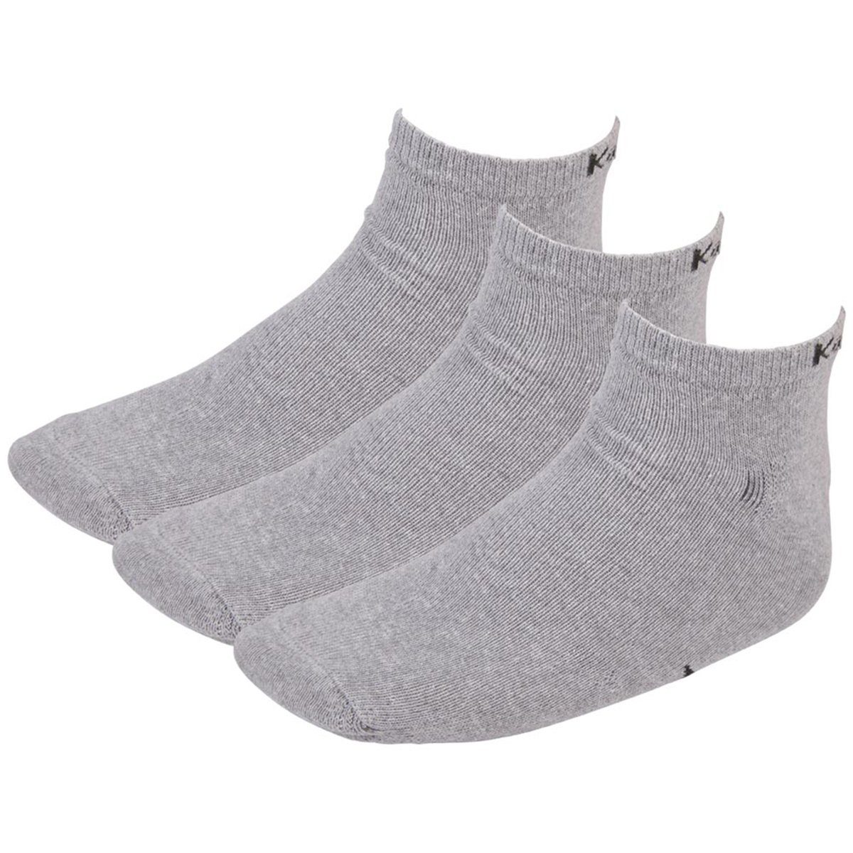 032 grey - melange Sneaker Kurzsocken Socks 3P (3-Paar) Kappa 704275