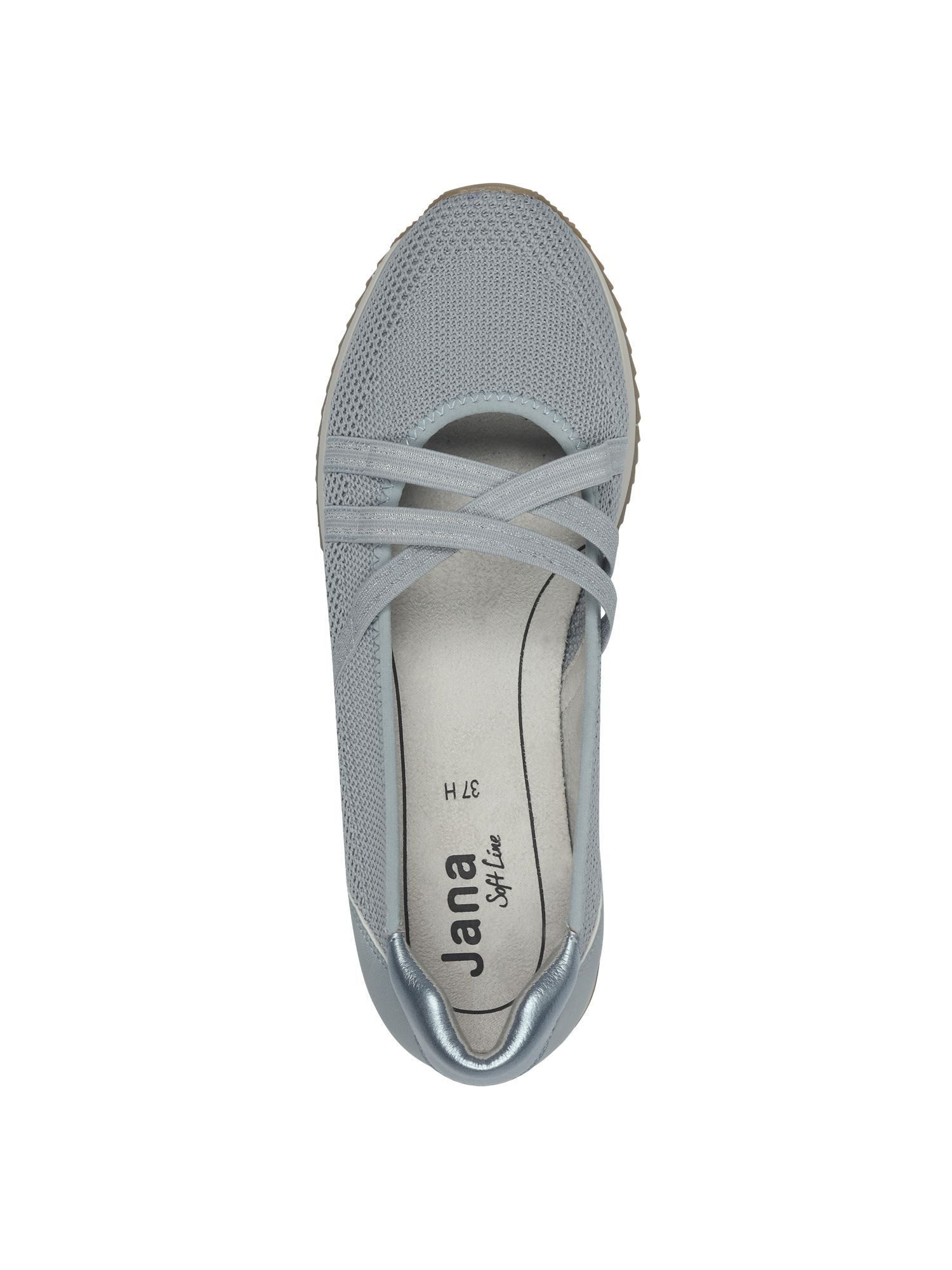 Jana Vegan flach kein Absatz 8-22173-42 Ballerina Vegan