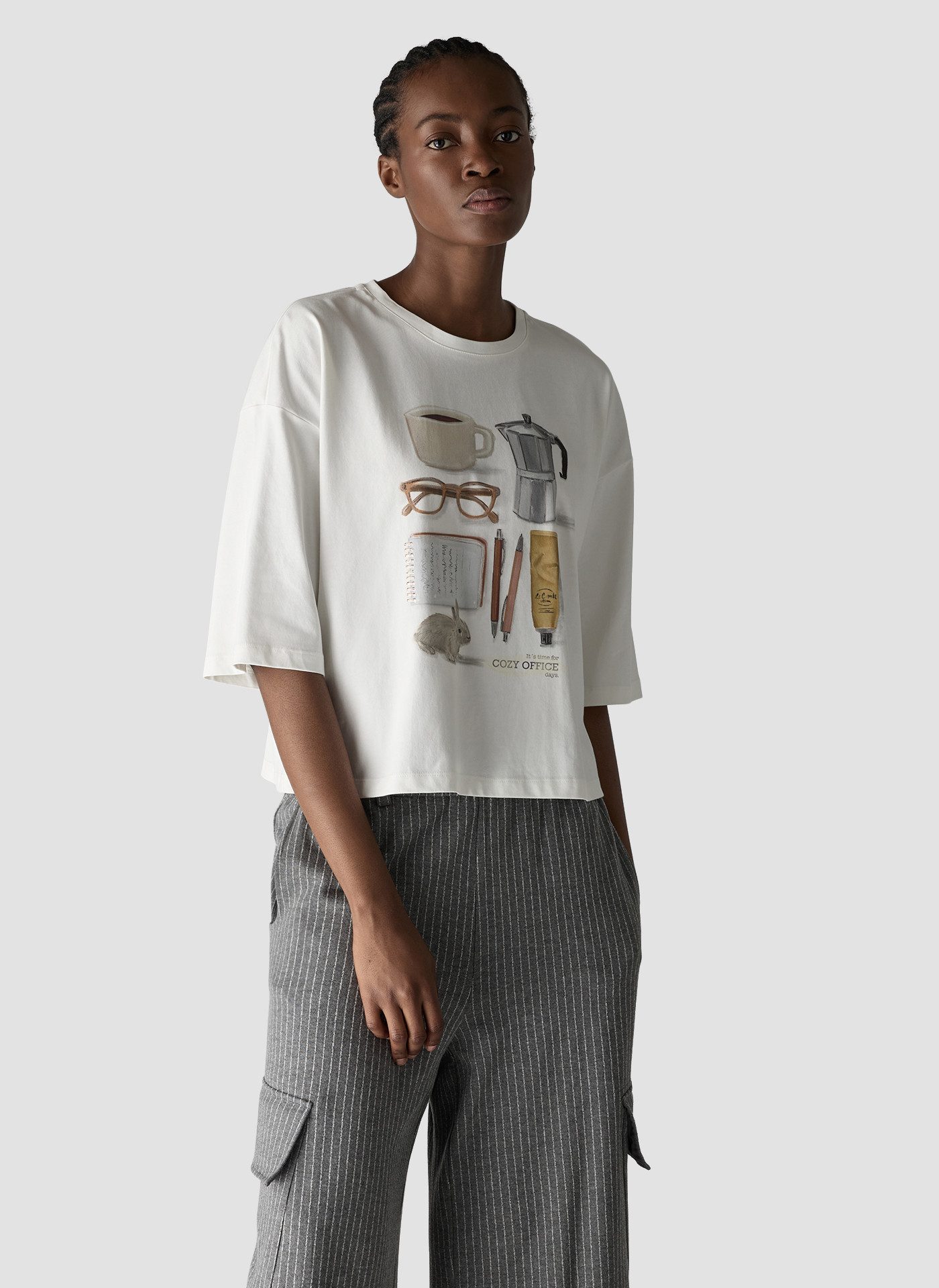 LeComte Print-Shirt T-Shirt