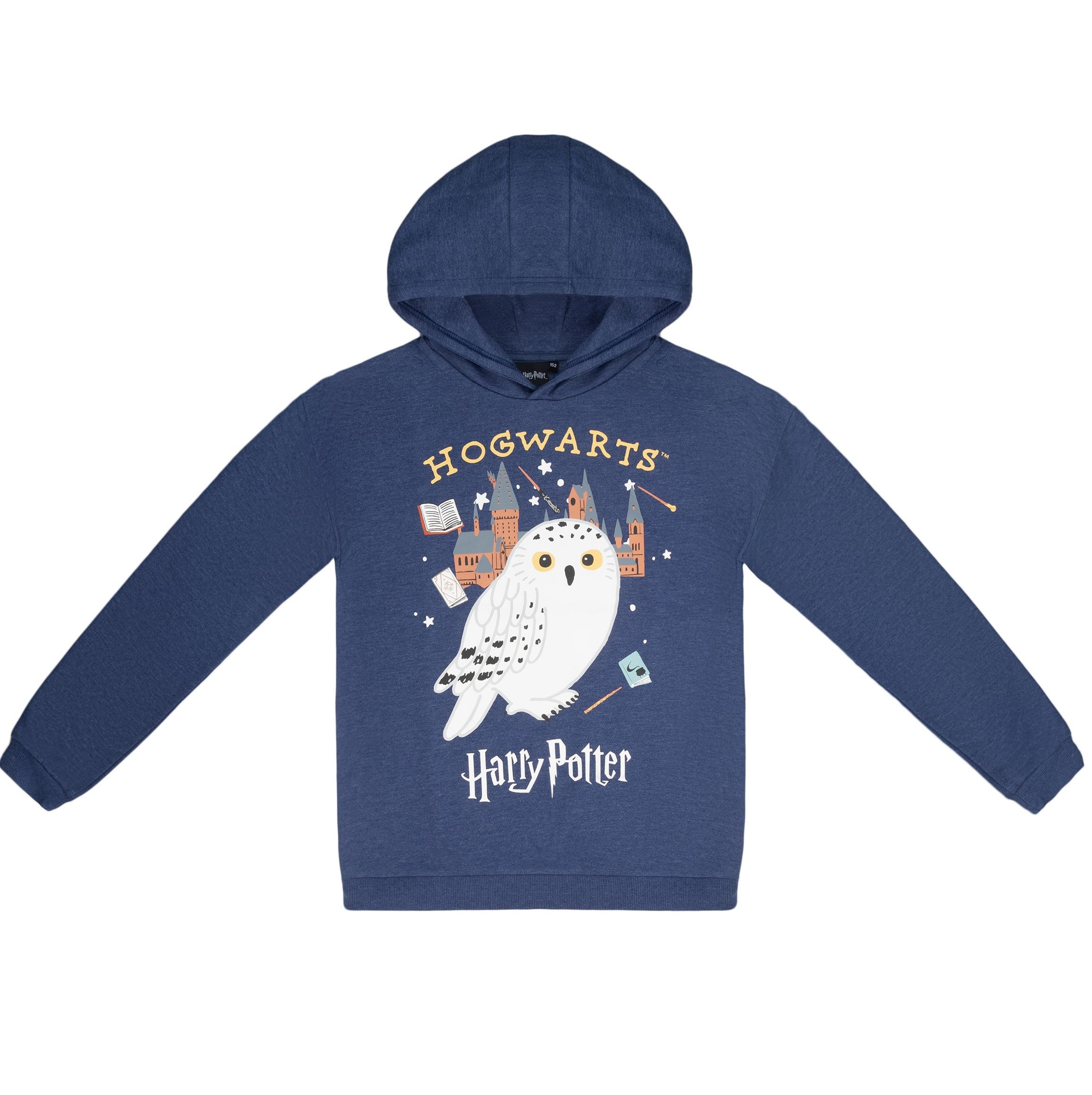 Harry Potter Langarmshirt Harry Potter Kapuzenpullover Kinder Mädchen Jungen Hoodie