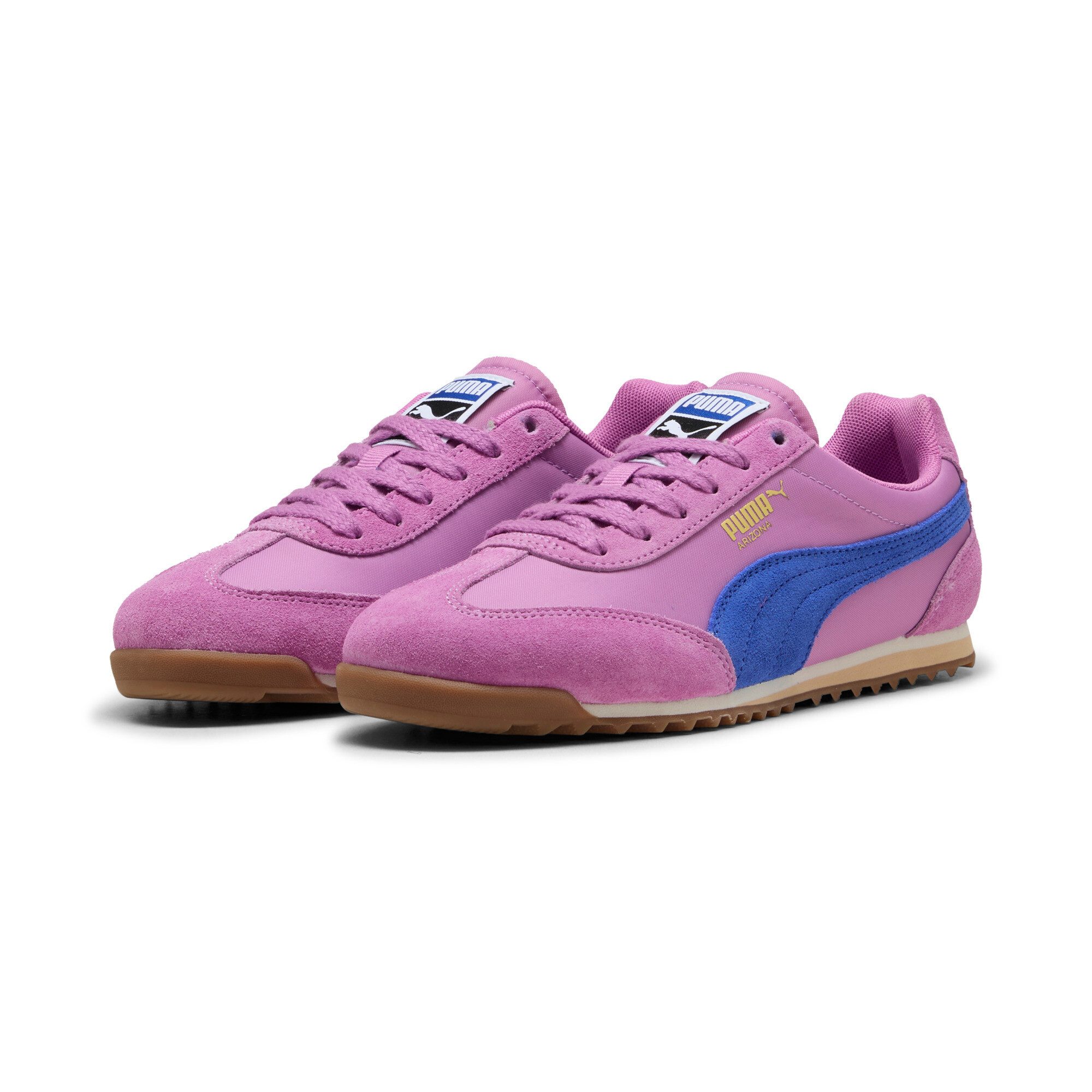 PUMA ARIZONA NYLON Sneaker mit Wildleder-Overlays, mit Schnürverschluss