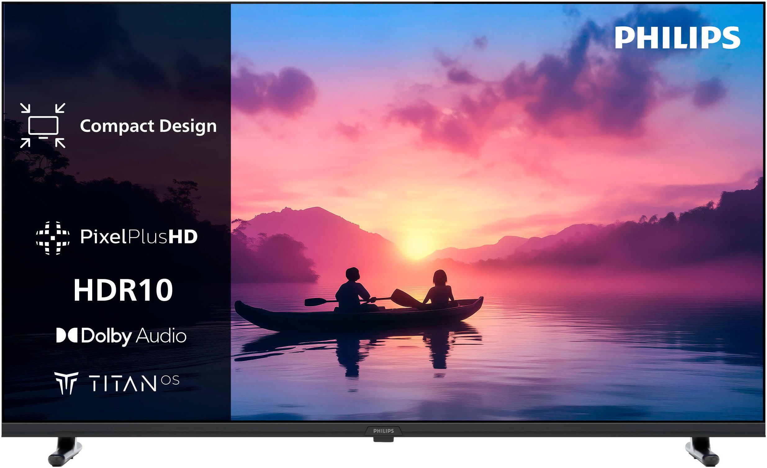 Philips 24PHS6000/12 LED-Fernseher (60 cm/24 Zoll, HD ready, Smart-TV)