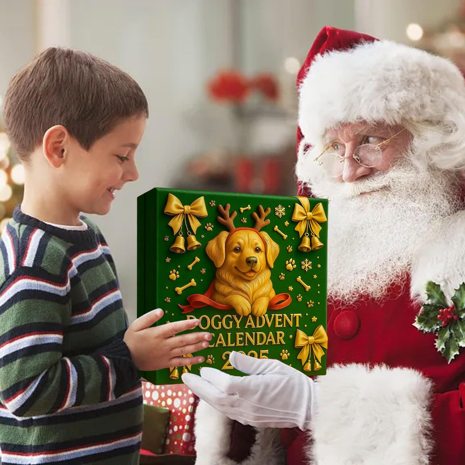 CLTYQ Adventskalender Hund Adventskalender 2025, 24 Tage Hund Ornamente Cou günstig online kaufen