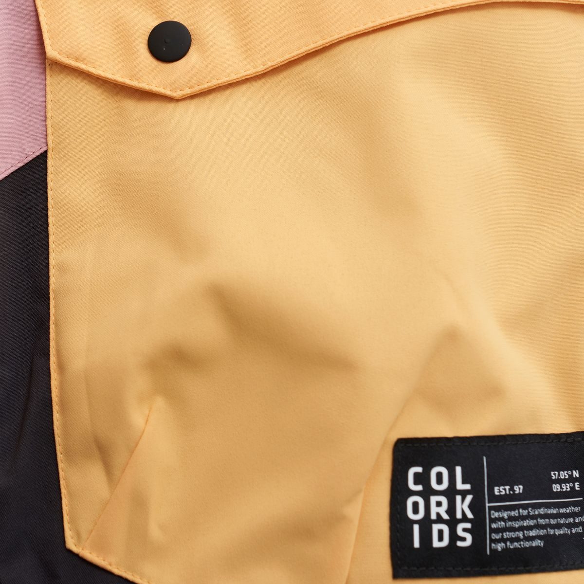 COLOR KIDS Skihose Jr. Ski Pants Colorblock 742357 Hochfunktionale, recycelte Skihose für Kinder mit Farbblockdesign