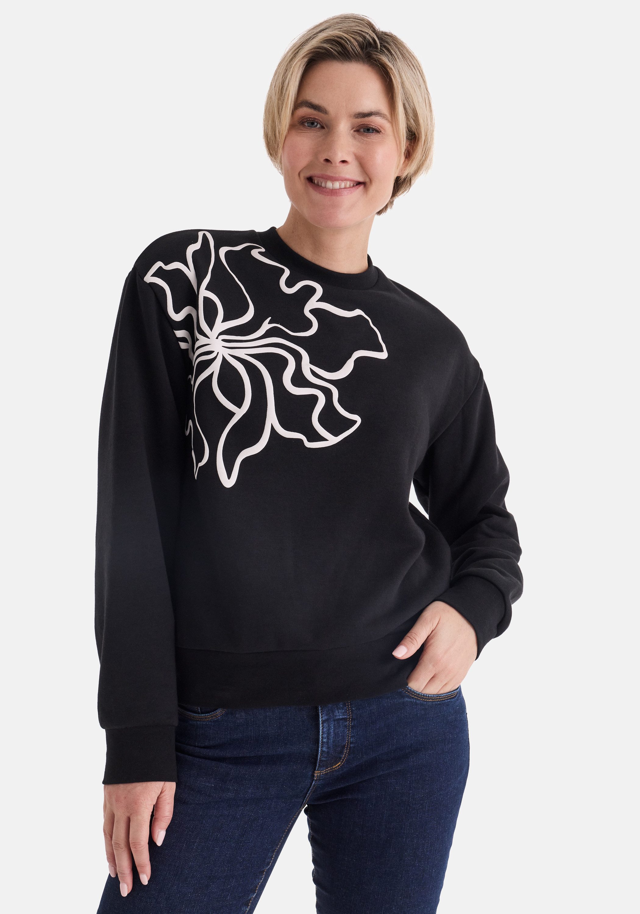 STOOKER WOMEN Sweatshirt CASSY Sweat-Pulli Rundhals Sweat-Pulli Rundhals für Damen