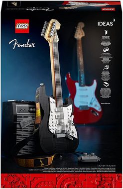 LEGO® Spielbausteine Ideas 21329 Ideas Fender® Stra­to­cas­ter®, (1074 St)