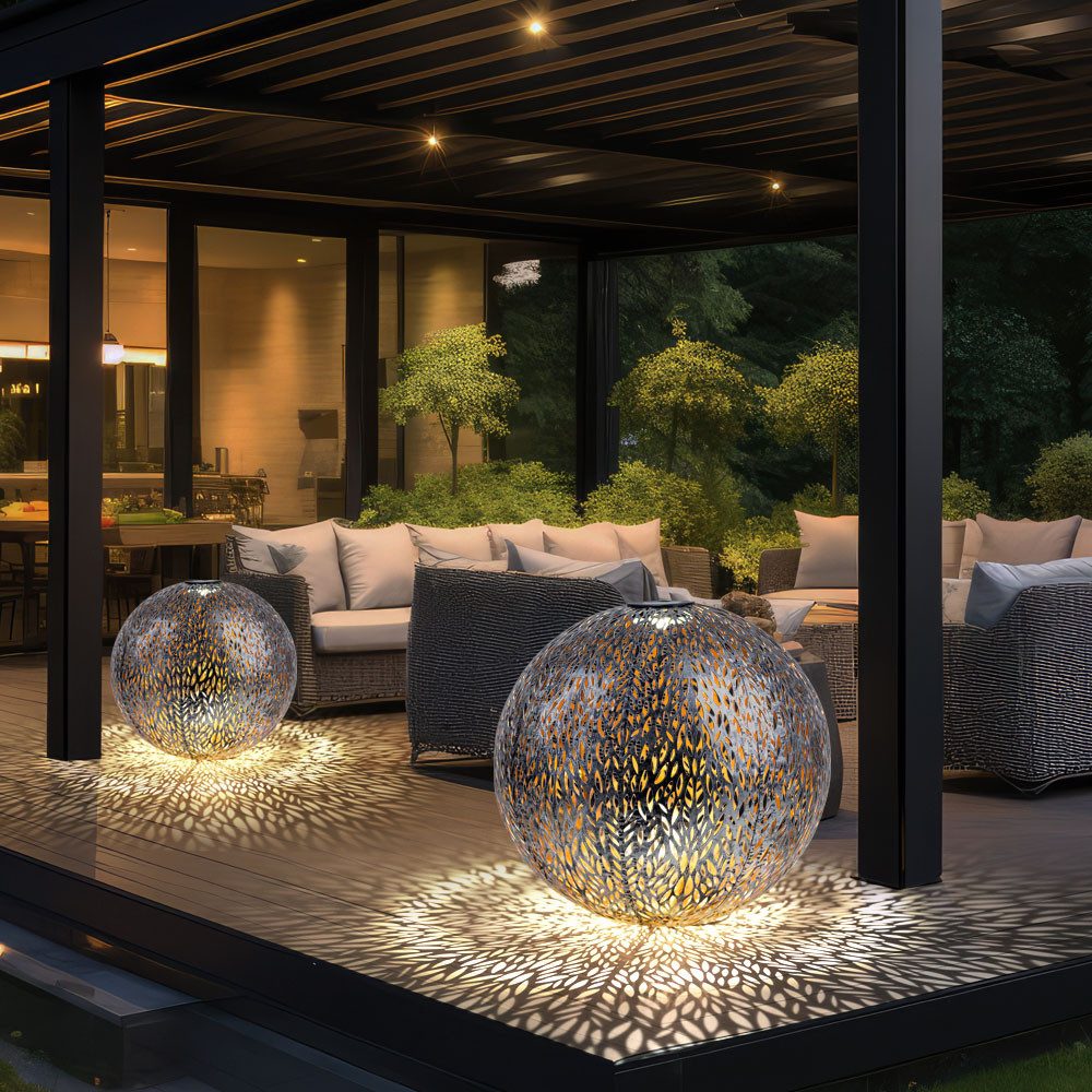 GLOBO LIGHTING LED Solarleuchte, LED-Leuchtmittel fest günstig online kaufen