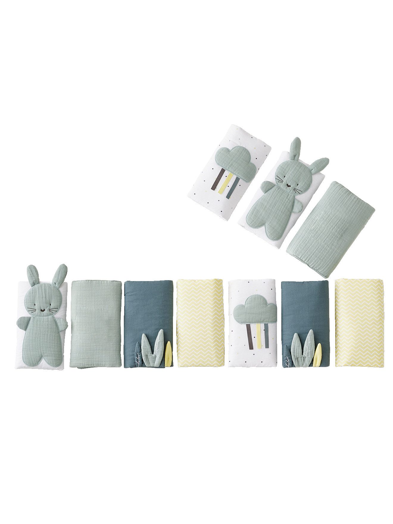 vertbaudet Bettumrandung Baby Bettumrandung MINZHASE günstig online kaufen