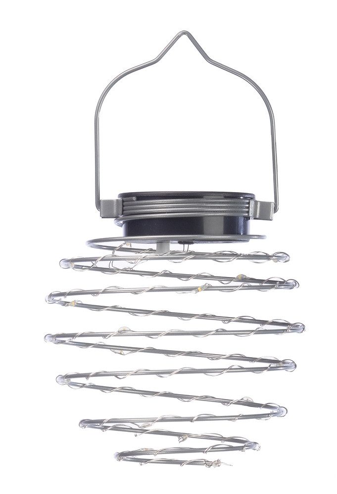 Smart Garden LED Solarleuchte Spiralight 4er-Set – Stilvolle Solarlichter Gartenbeleuchtung, Solarlicht, Solarleuchte 21 x 12 cm, als Garten und Party Beleuchtung