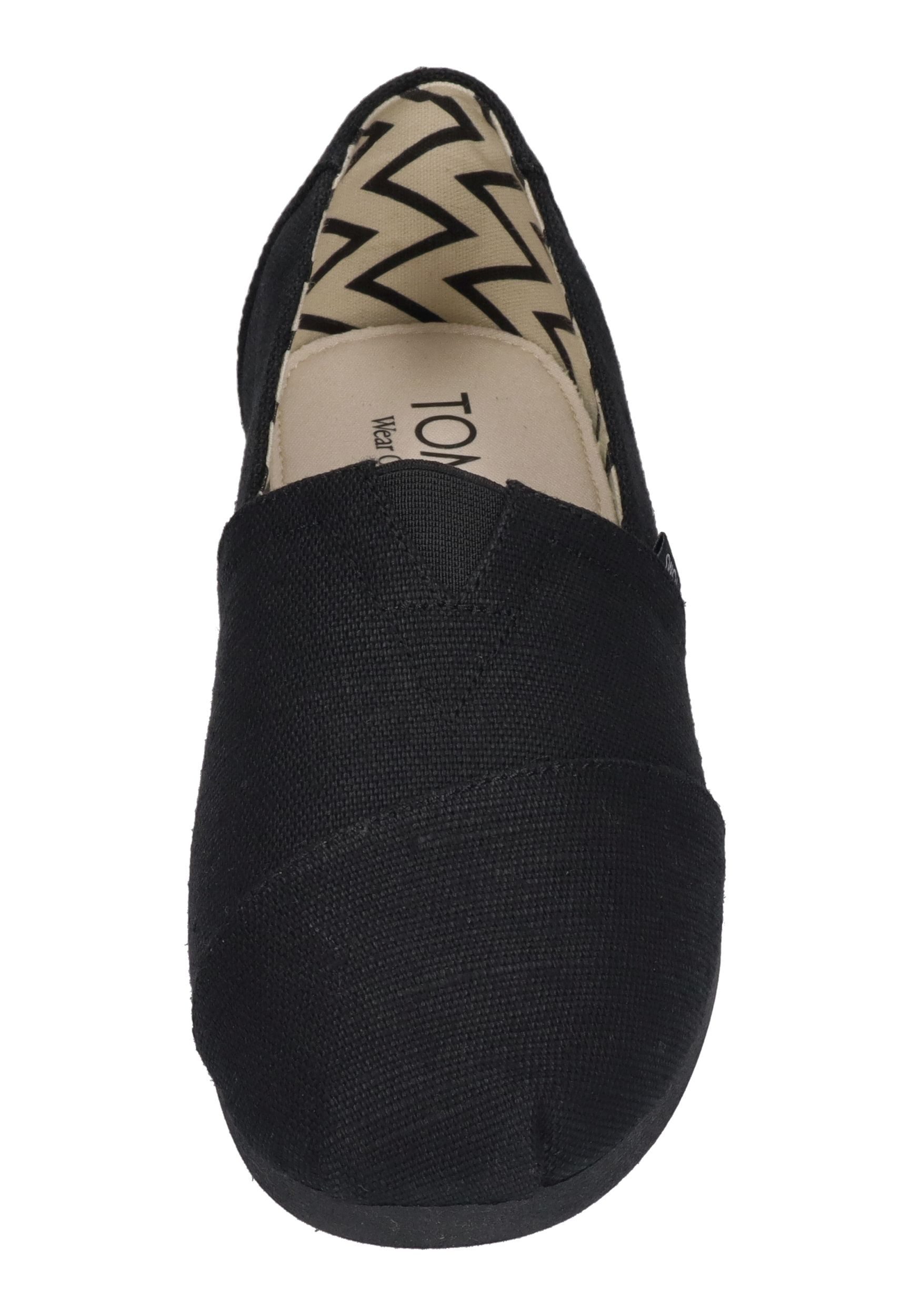 TOMS ALPARGATA Espadrille Black Black Heritage