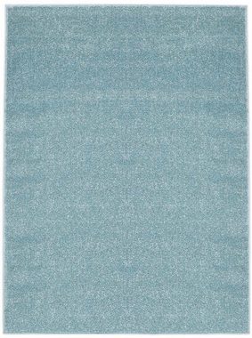 Teppich Moda Soft 2081, Carpet City, rechteckig, Höhe: 11 mm, Kurzflor, Uni-Farben, Weicher Flor