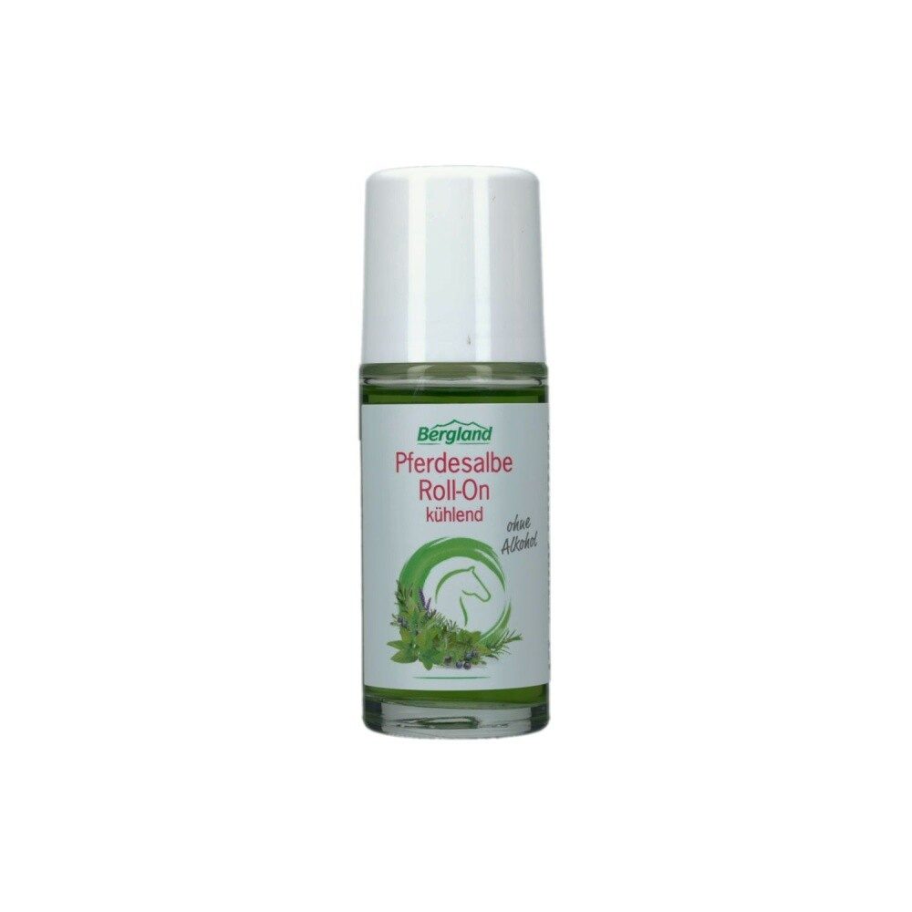 Bergland Hautpflegegel PFERDESALBE Roll-on kühlend