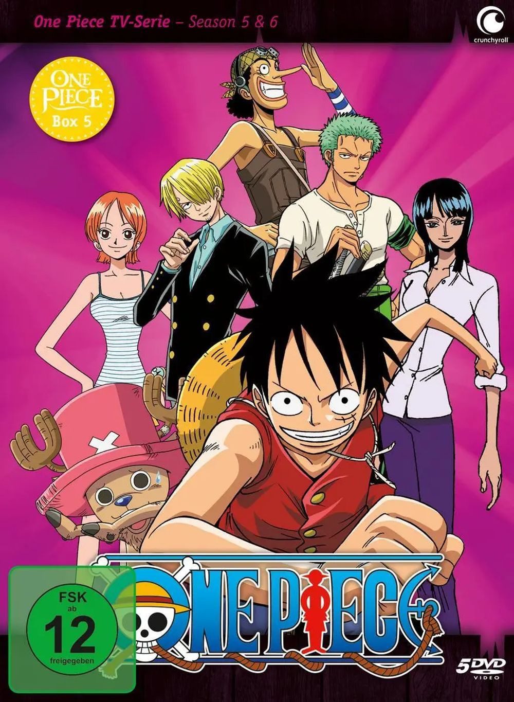 Crunchyroll DVD One Piece - TV-Serie - Box 5 (Episoden 131-162) [DVD] NEU