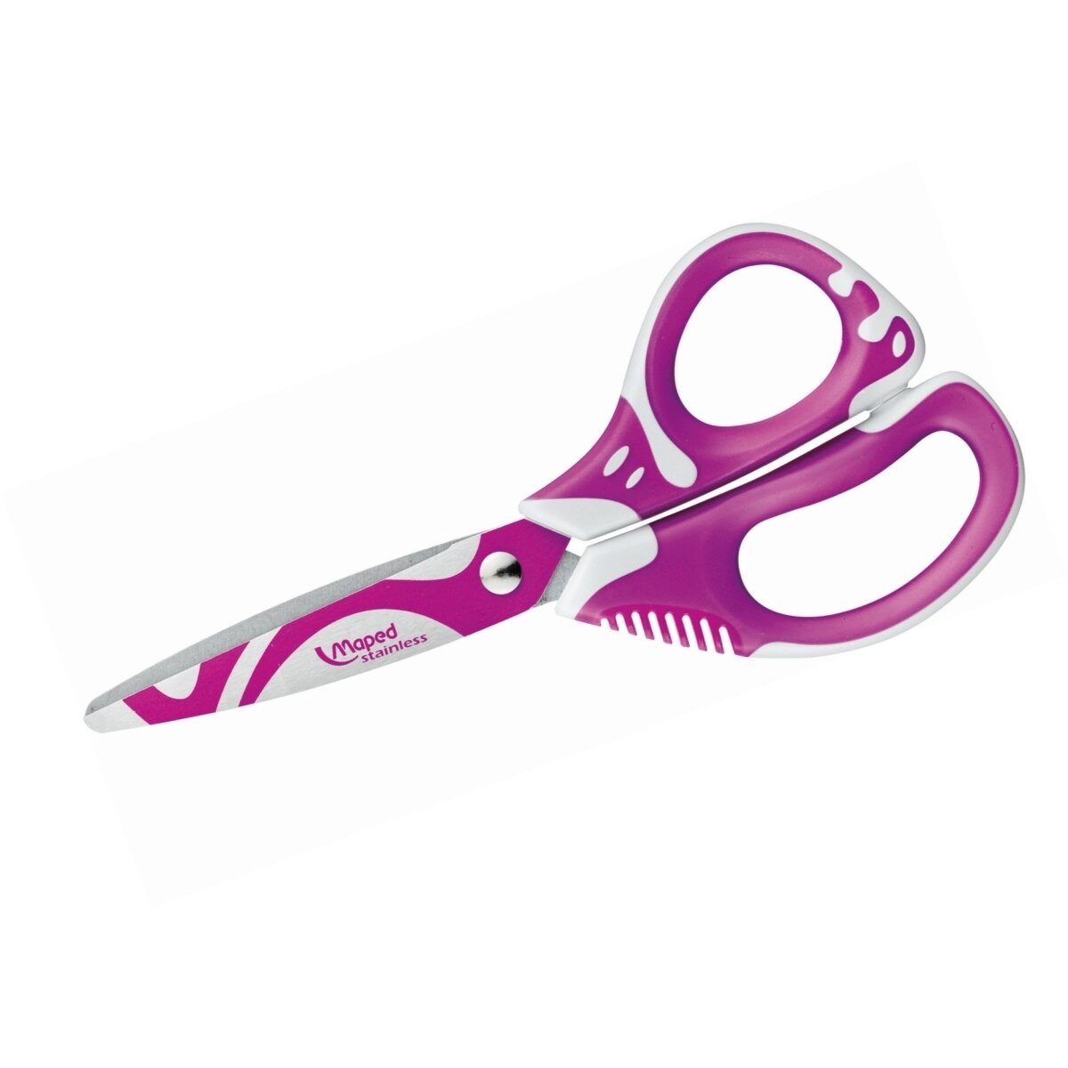 MAPED Papierscheren Schere Zenoa Fit 13 cm Rechts-u.Linkshänder farbig sortiert