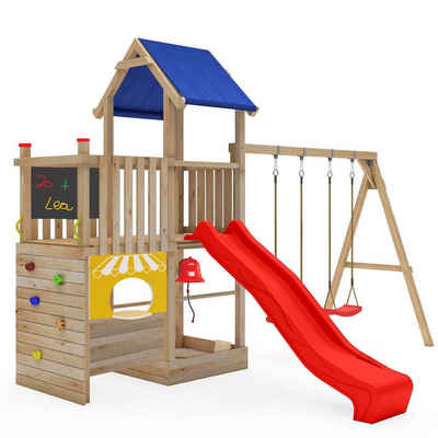 SCHEFFER Outdoor Toys Spielturm, naturbelassenes Lärchenholz