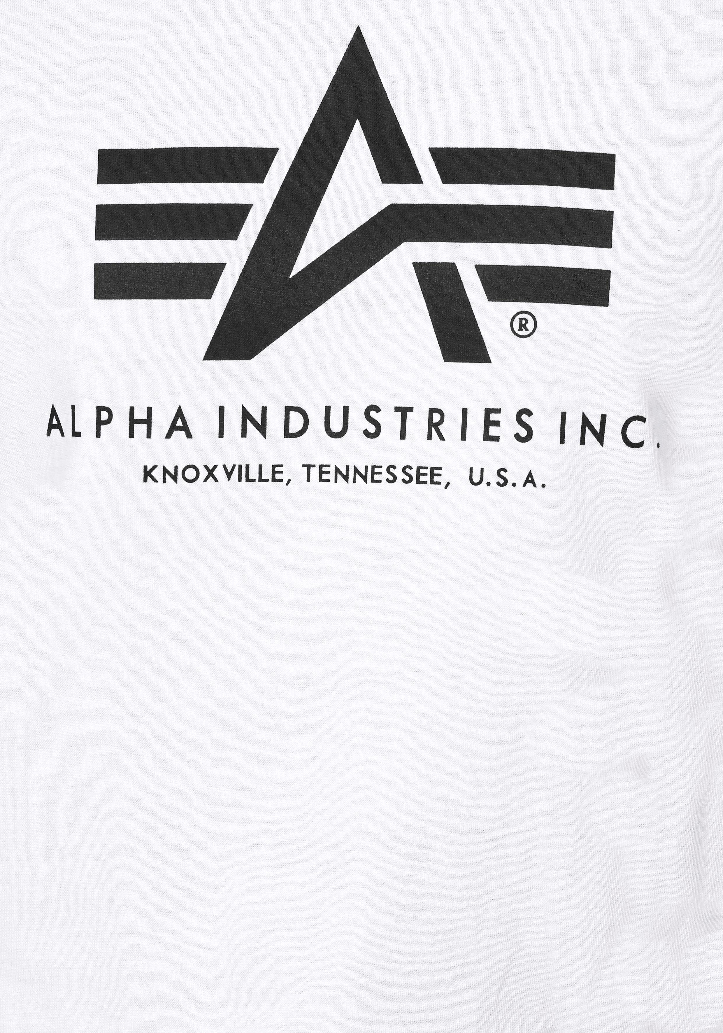 Alpha T-Shirt Industries white T-Shirt Basic