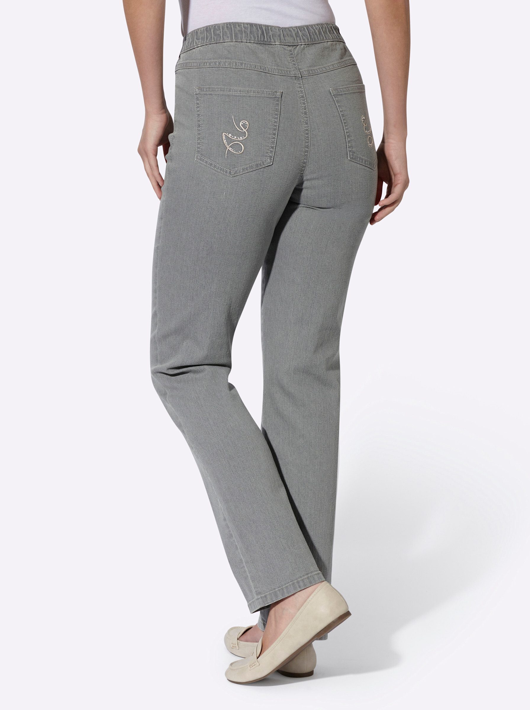 Sieh an! Bequeme Jeans Jeans komfortabel