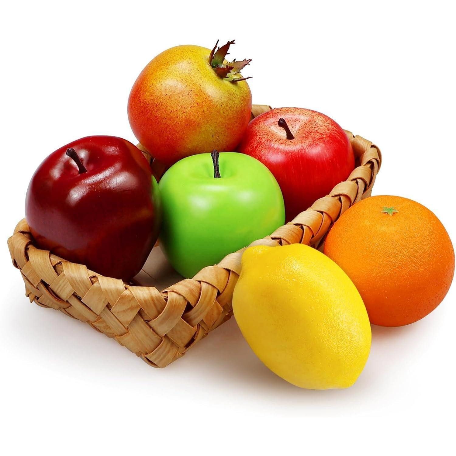 Kunstpflanze Deko Obst Künstliches Obst Schale Falsche Früchte Chirstmas Frucht, LuxusKollektion, Höhe 8.5 cm