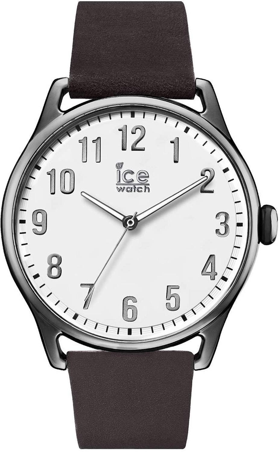ice-watch Quarzuhr ICE time Dark brown White, Ice-Watch 013044
