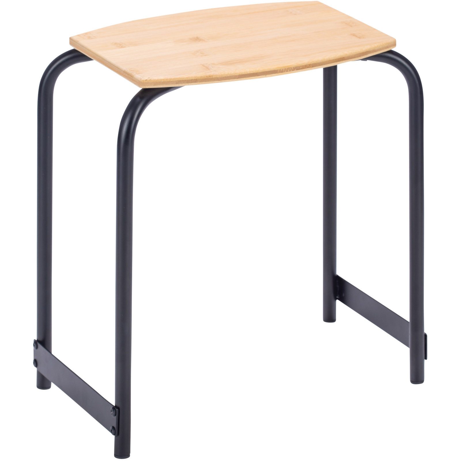 Picknico Campinghocker Campinghocker Retro Picknick Sitz Hocker, Alu Bambus Holz Leicht 0,9 kg