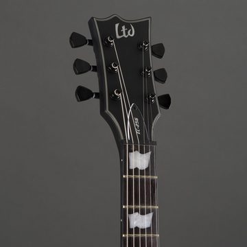 ESP E-Gitarre, LTD EC-256 Black Satin, LTD EC-256 Black Satin - Single Cut E-Gitarre