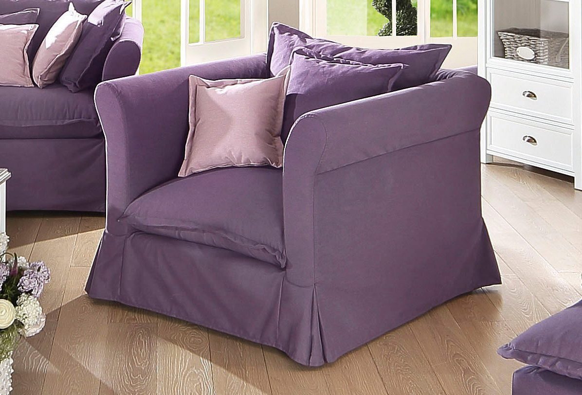 Home affaire Sessel Luise, Hussenoptik