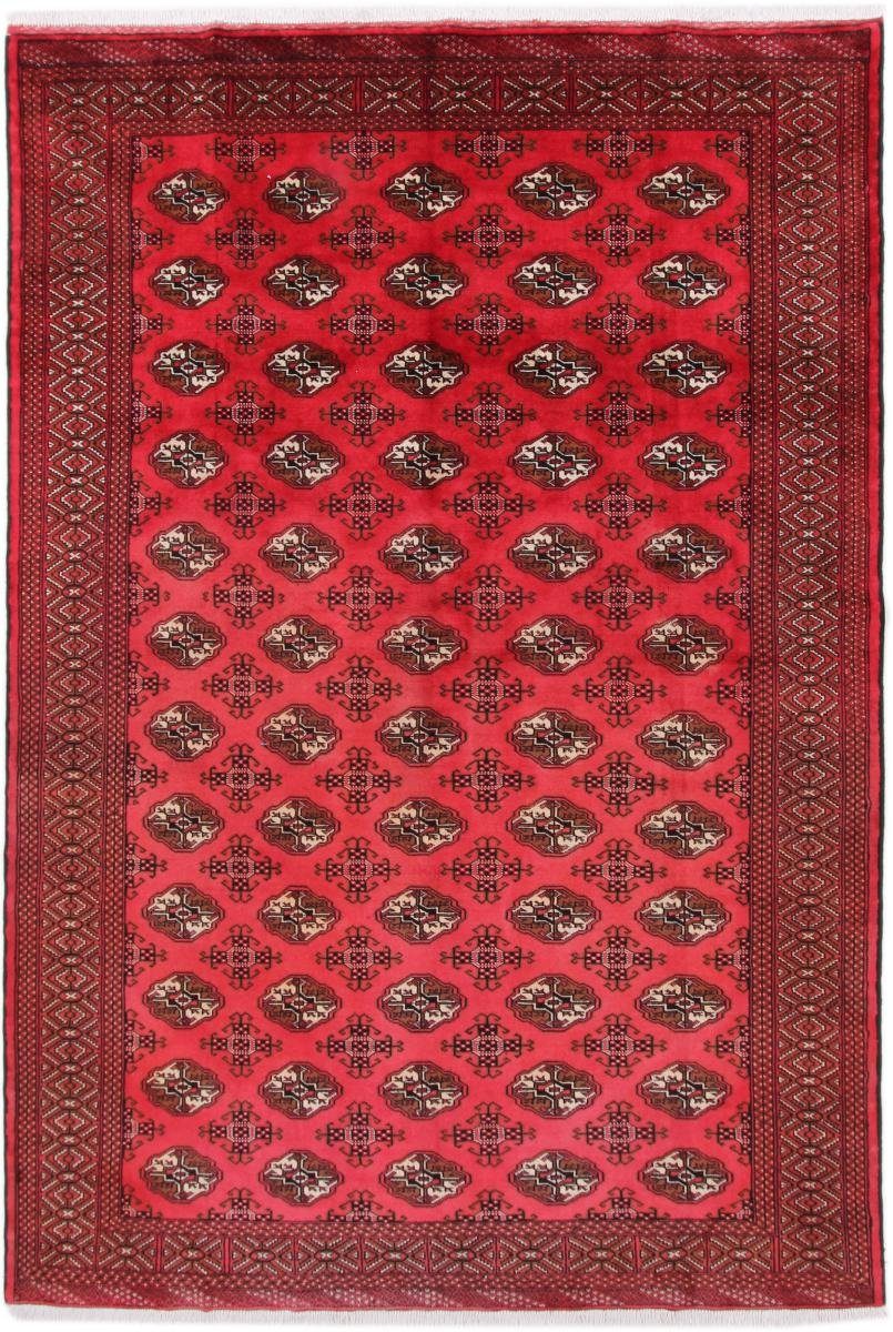 Orientteppich Turkaman 198x286 Handgeknüpfter Orientteppich / Perserteppich, Nain Trading, rechteckig, Höhe: 6 mm