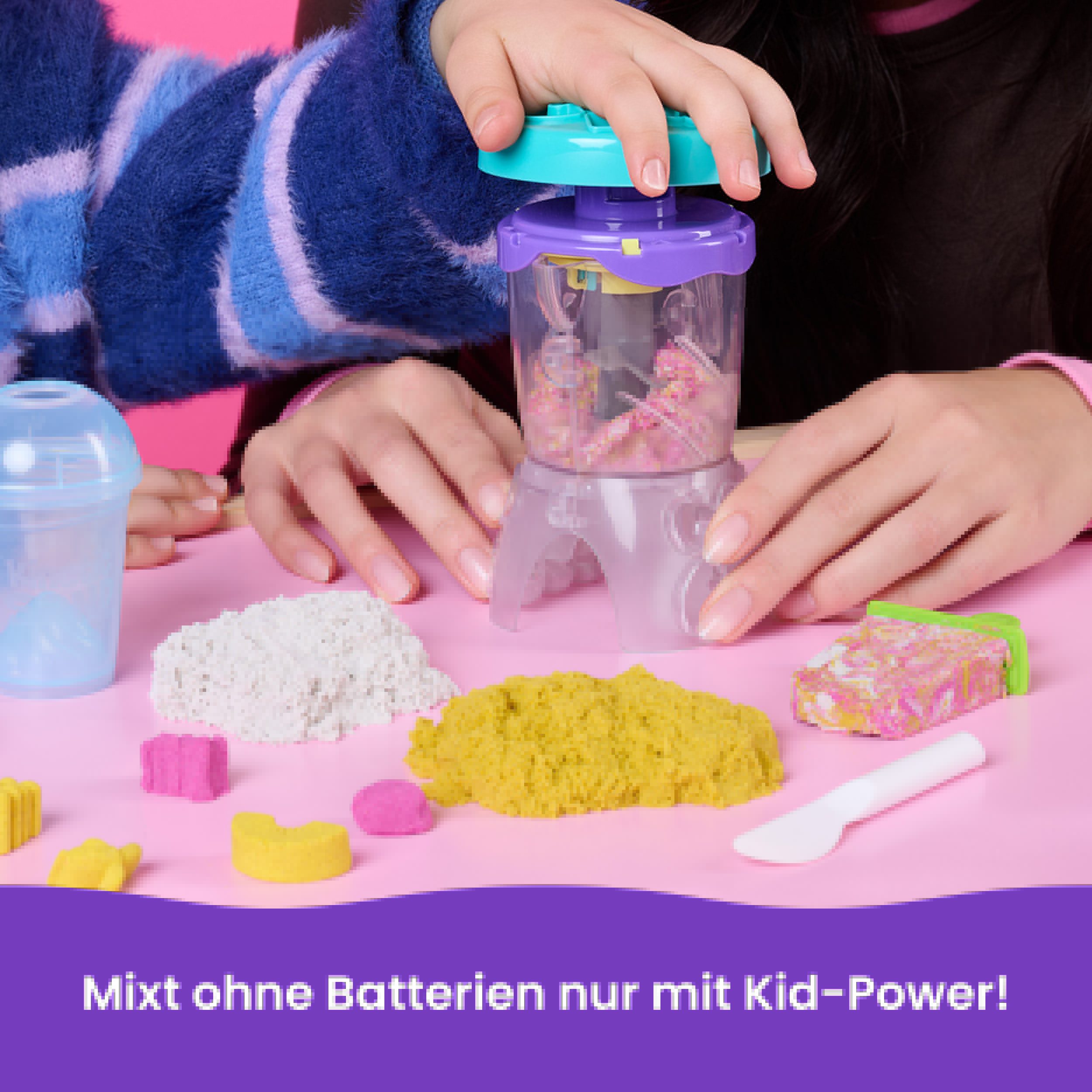 Spin Master Kreativset Kinetic Sand - Smoothie Mixer Spielset