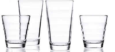 LEONARDO Gläser-Set ONDA, Glas, konisch geformt