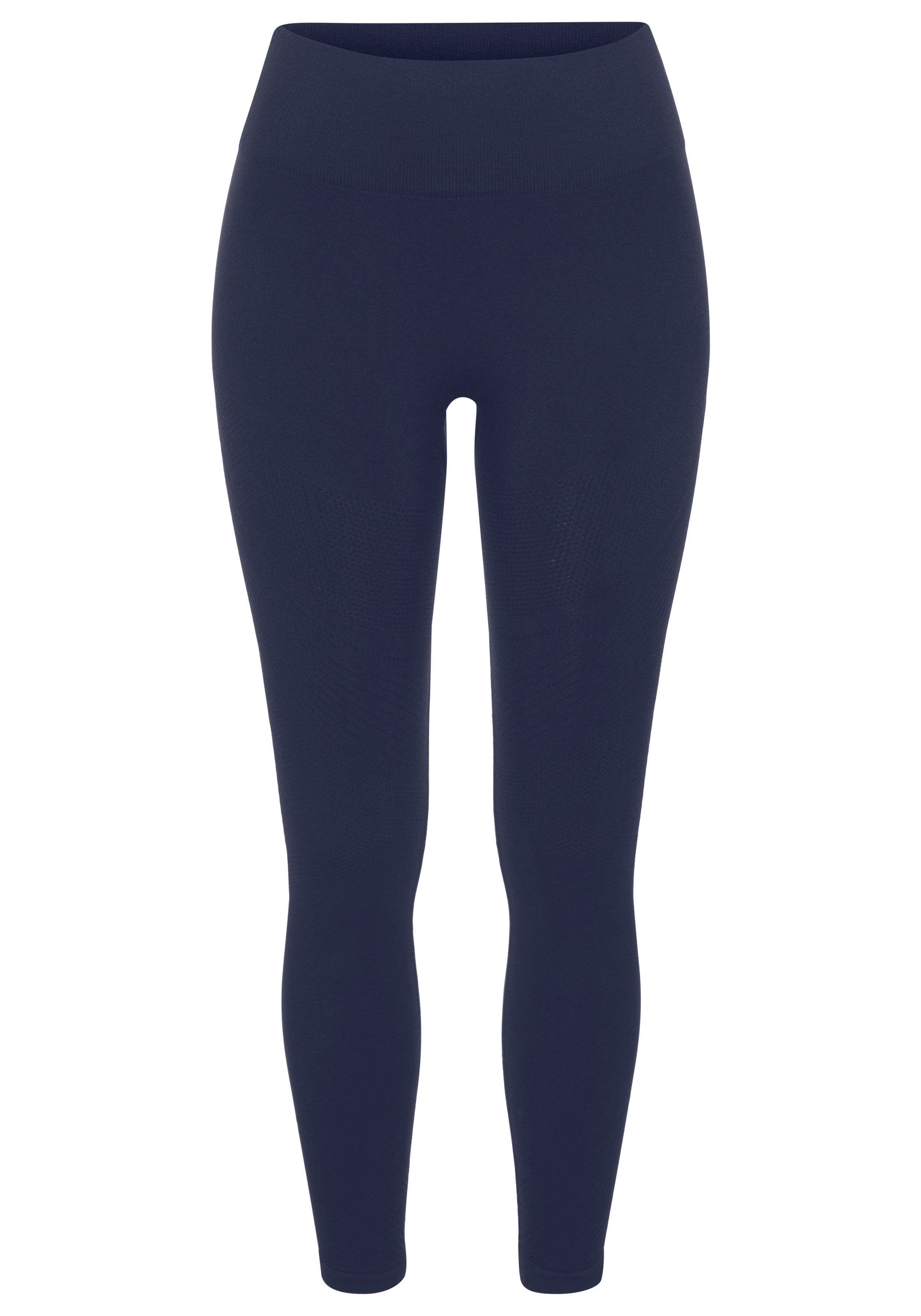 LASCANA Seamless Leggings Po Push Up mit Rippstruktur und Shapingeffekt, Sporthose, Sportleggings – Bild 2 von 5