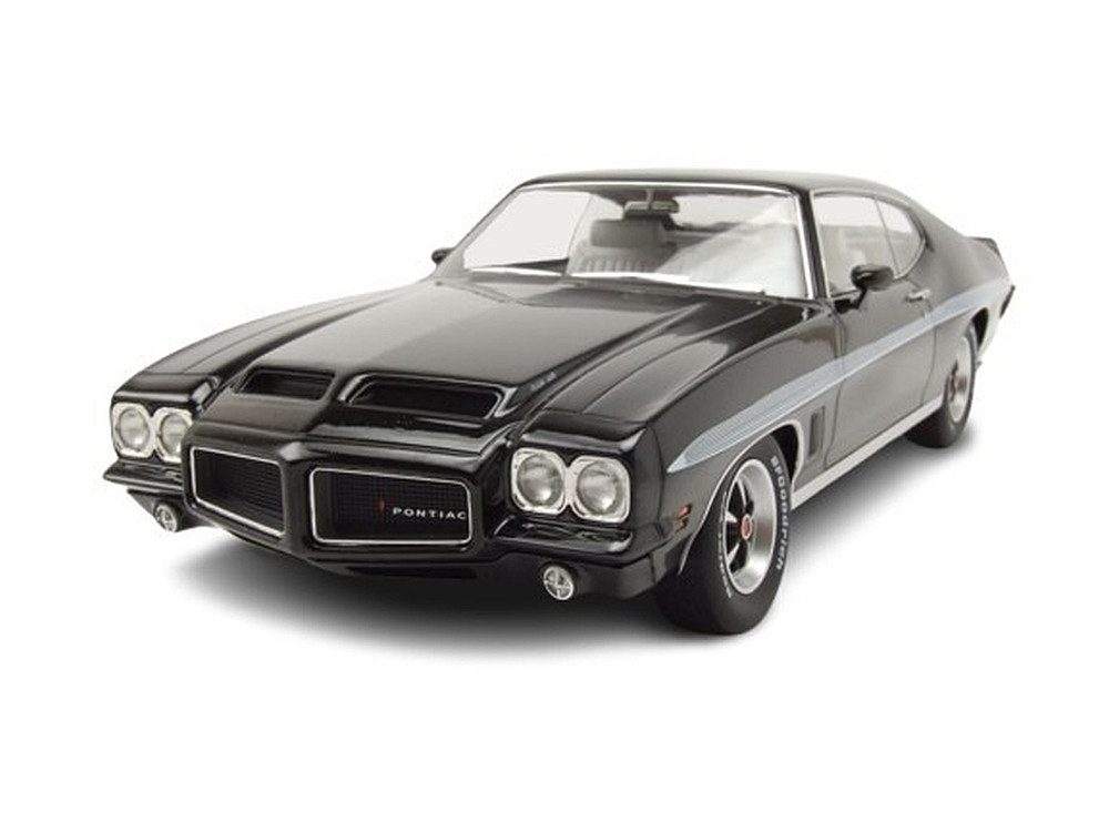 KK Scale Modellauto Pontiac LeMans GTO 1972 schwarz, Maßstab 1:18