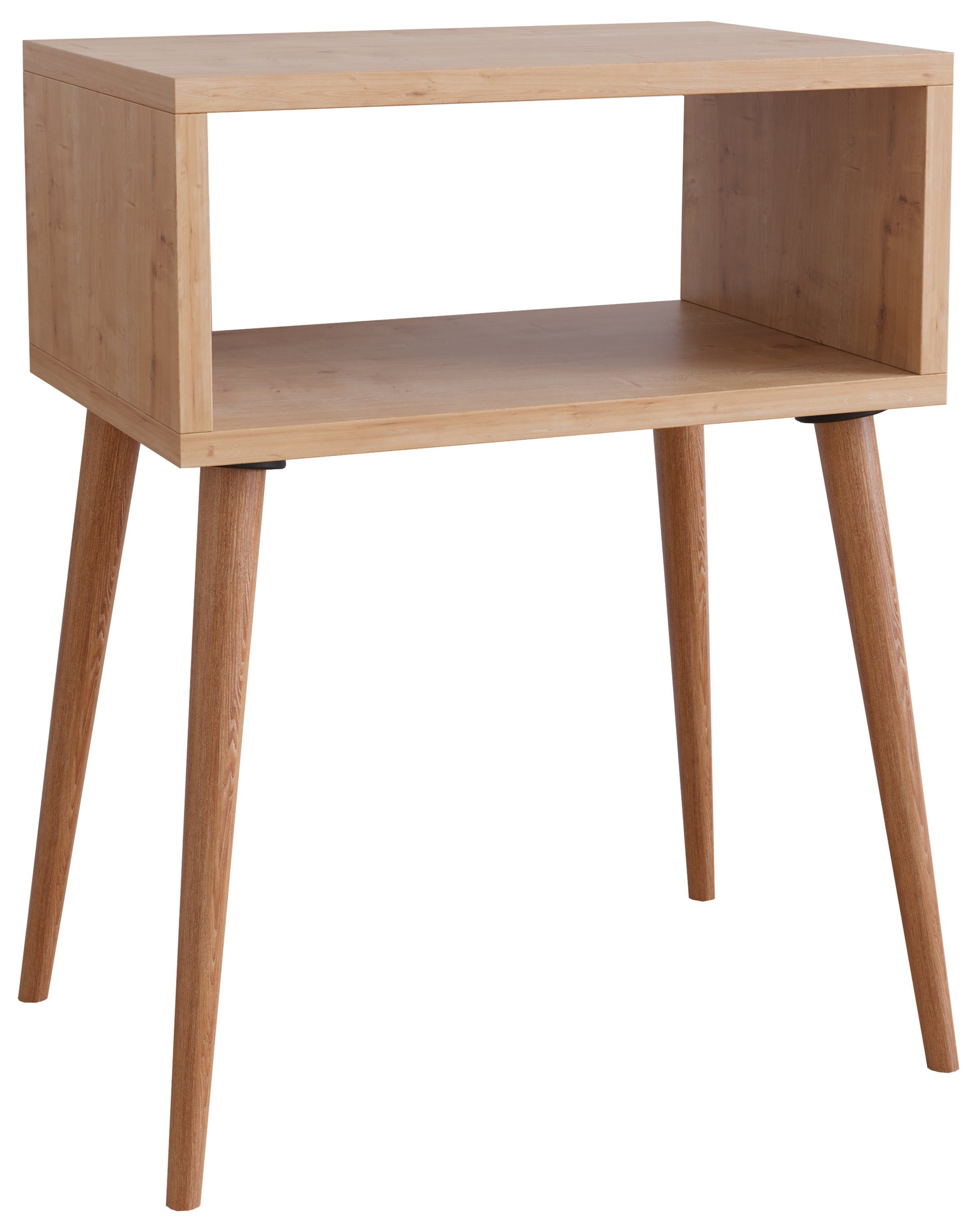 VCM Nachttisch Holz Retro Nachttisch Beistelltisch Singol M günstig online kaufen