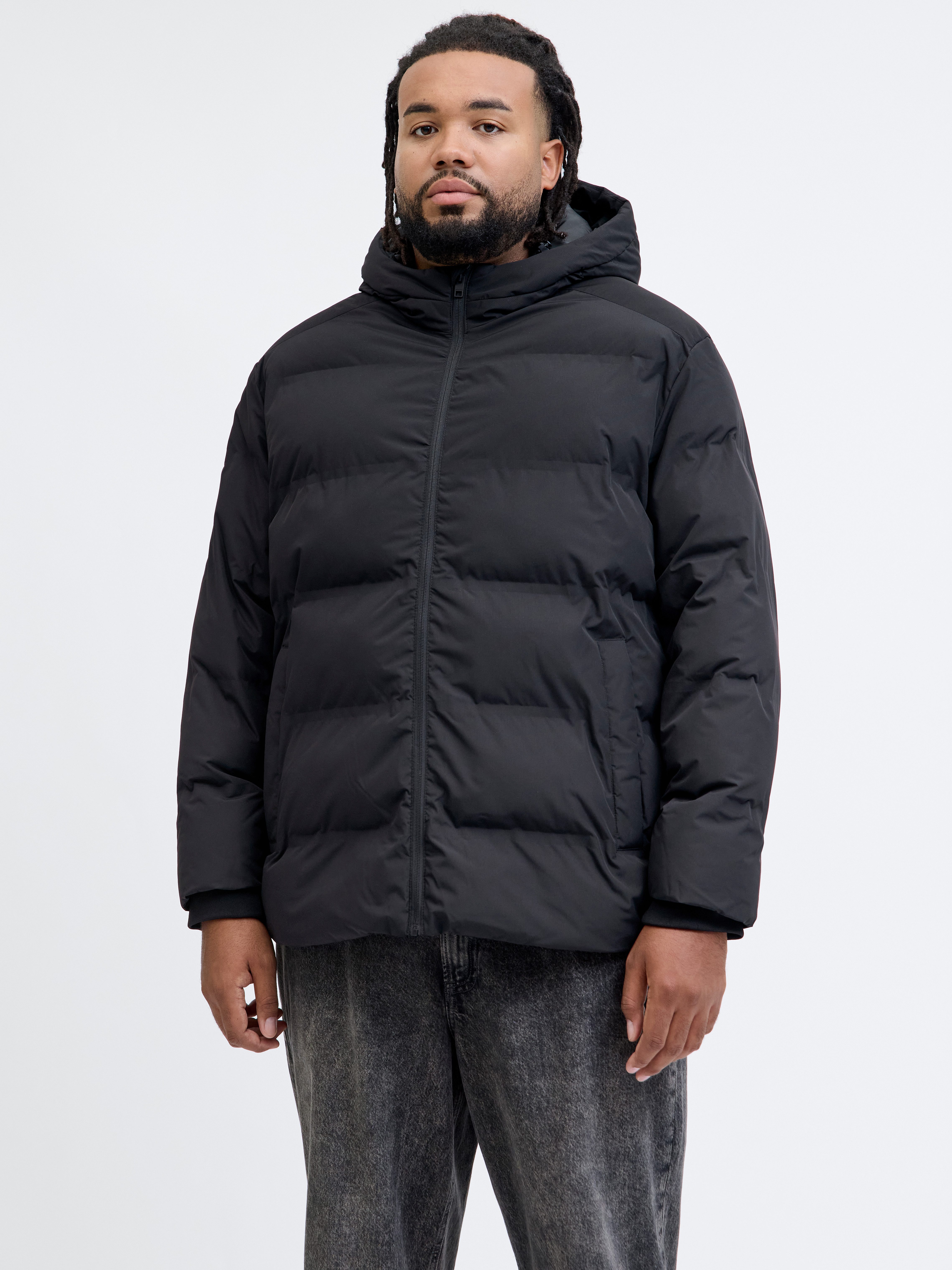 Jack & Jones PlusSize Steppjacke JJESOHO PUFFER HOOD SN PLS günstig online kaufen
