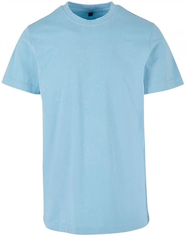 Build Your Brand Rundhalsshirt Acid Washed Round Neck Tee Herren T-Shirt Regular fit