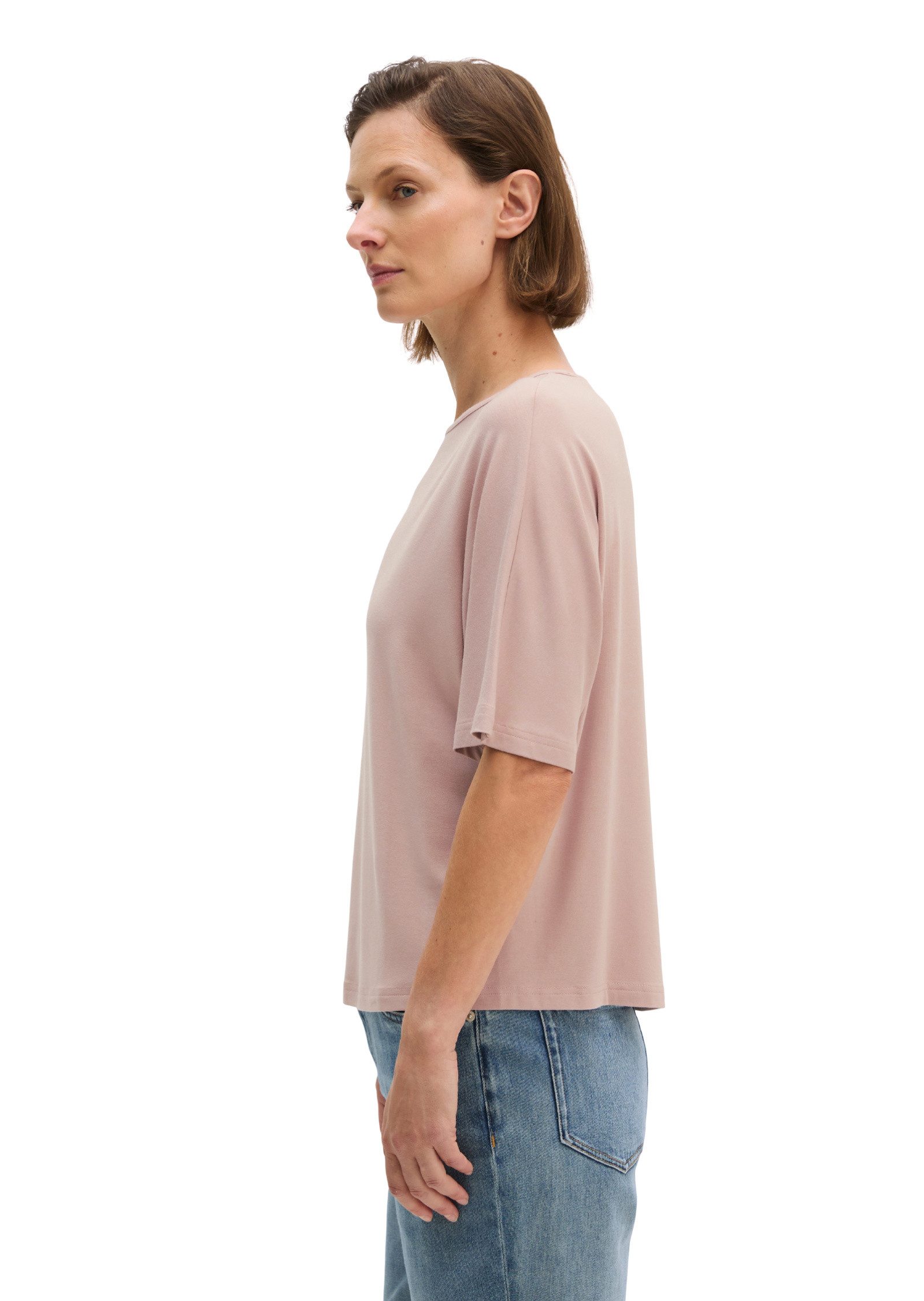 Marc O'Polo T-Shirt aus Viskose-Stretch-Jersey