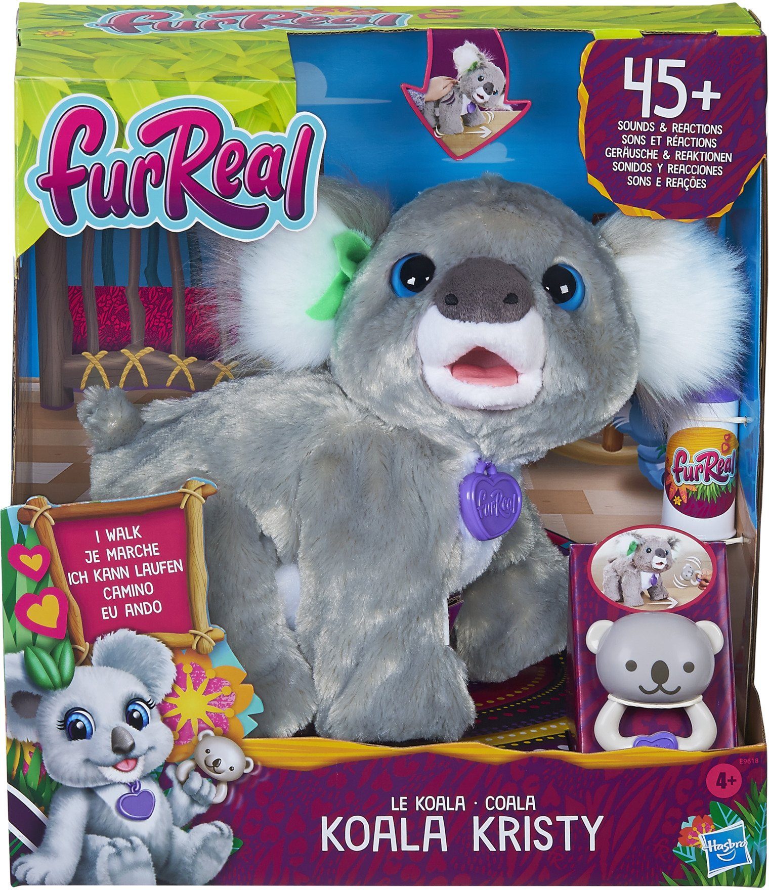 Image of HASBRO furReal Koala Kristy Kuscheltier, Grau