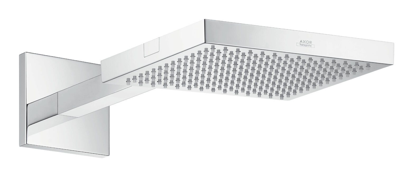 hansgrohe Kopfbrause Axor ShowerSolutions 240/240, 1jet mit Brausearm - Chrom