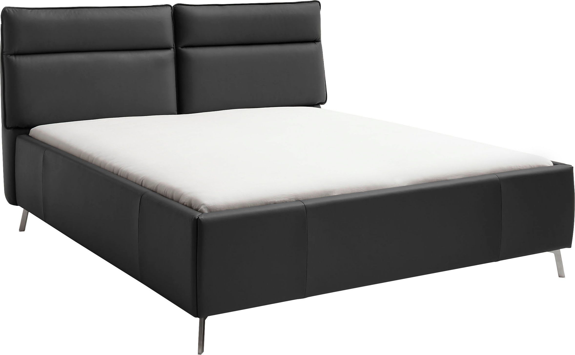 Home affaire Polsterbett Cozy Town, inkl. 7-fache Einlegetiefenverstellung & saugroboterfreundliche Höhe