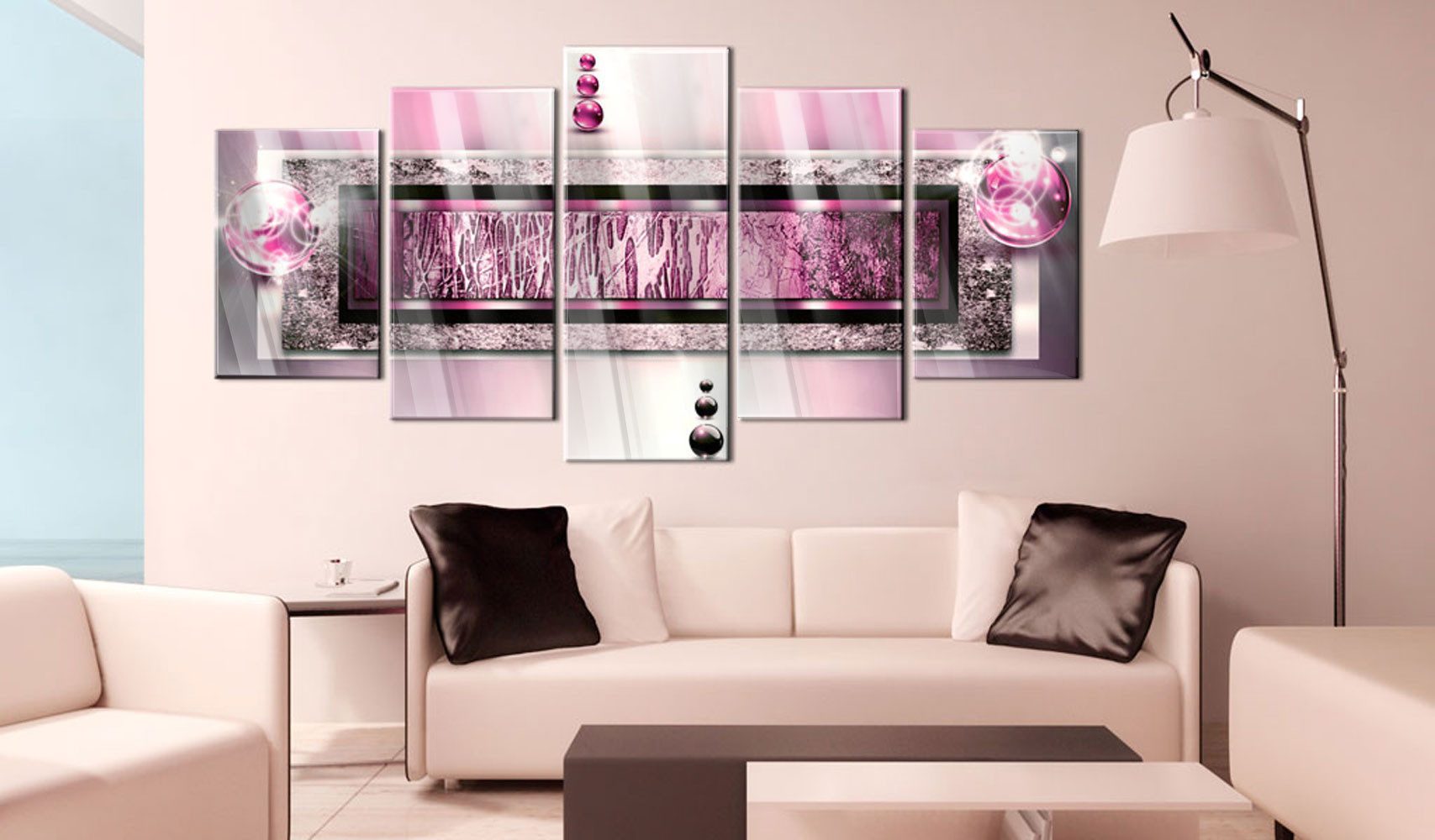Artgeist Acrylglasbild Cyclamen Dream [Glass]