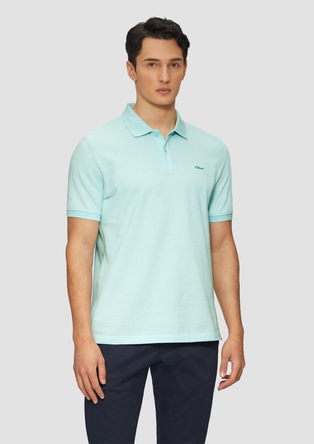 s.Oliver Poloshirt Poloshirt Kragen, Knopfleiste, kurzarm günstig online kaufen