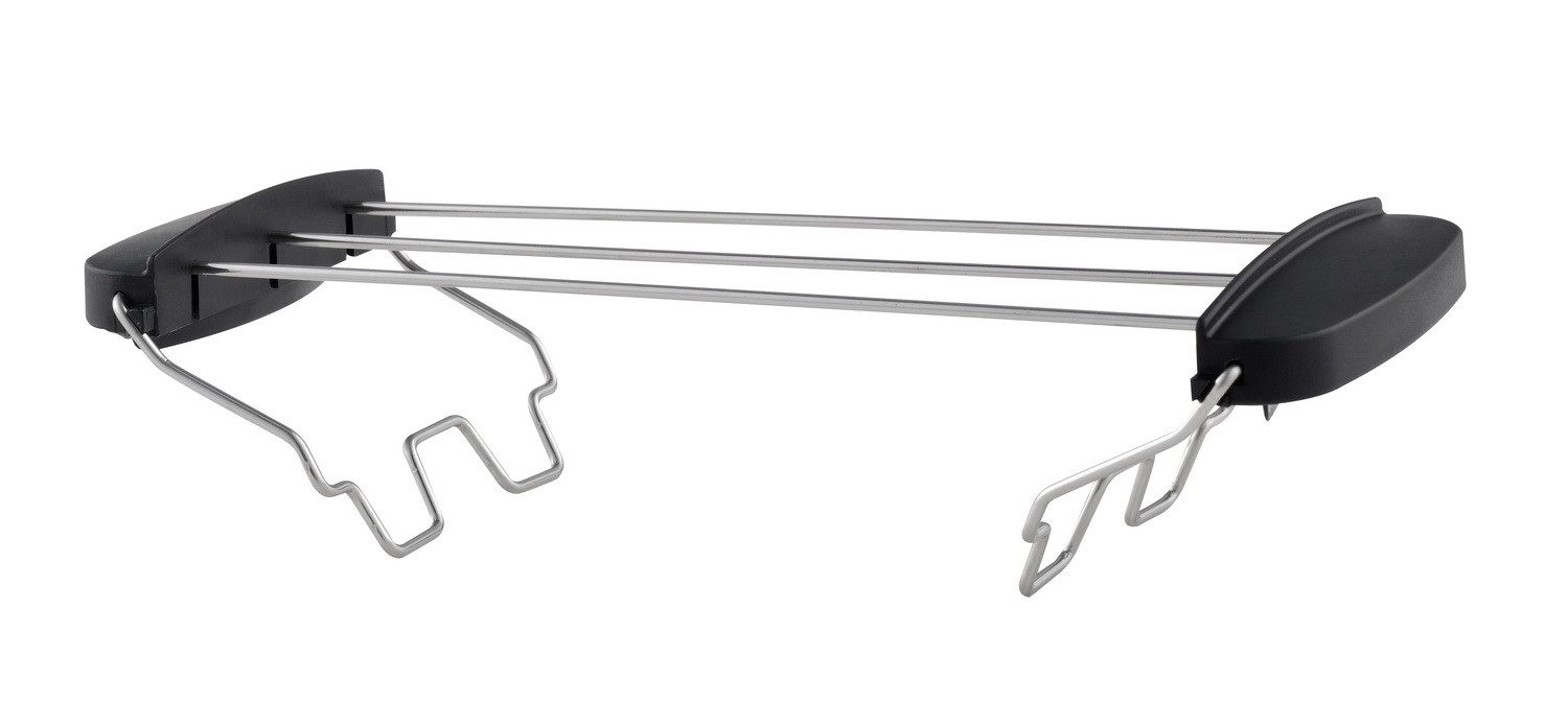 Michelino Toaster Edelstahl 4-Scheiben Langschlitz-Toastautomat Langschlitztoaster, 2 lange Schlitze, Brötchenausatz, Krümelschublade